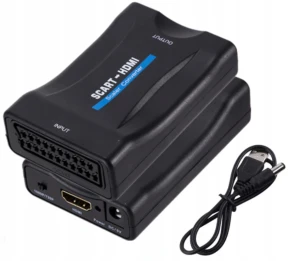 Adapter Konwerter SCART do NA HDMI AV EURO FULL HD