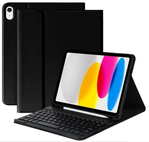 Etui i bezprzewodowa klawiatura bluetooth do Apple IPAD 10.9 10 GENERACJA 2022 czarny