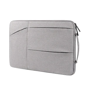 ETUI TYPU SOFT CASE DO LAPTOPÓW/TABLETÓW DO 13,3" Z KIESZENIAMI jasny szary